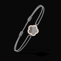 Cesare Pompanon Bracelet Fiore Di Mamma Gris